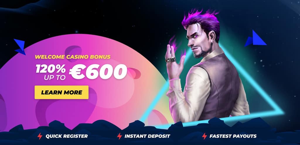 Jupi Casino welcome bonus