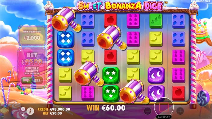 Sweet Bonanza Dice slot free spins