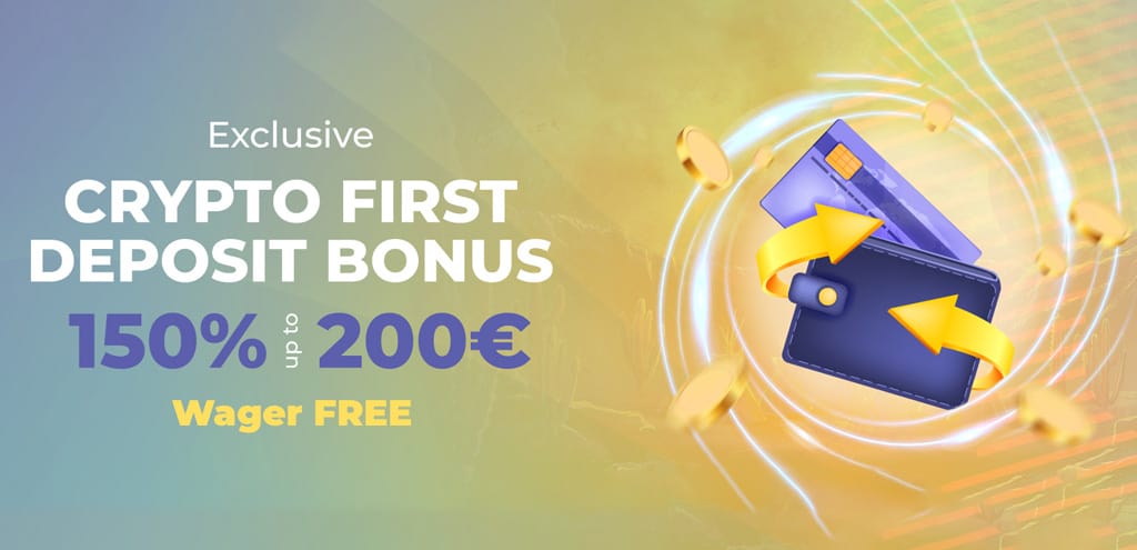 Wolfy Casino Crypto First Deposit Bonus