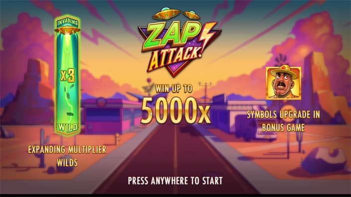 Zap Attack slot features