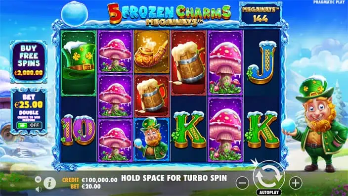 5 Frozen Charms Megaways slot