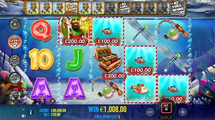 Big Bass Christmas Bash slot feature money symbol 1