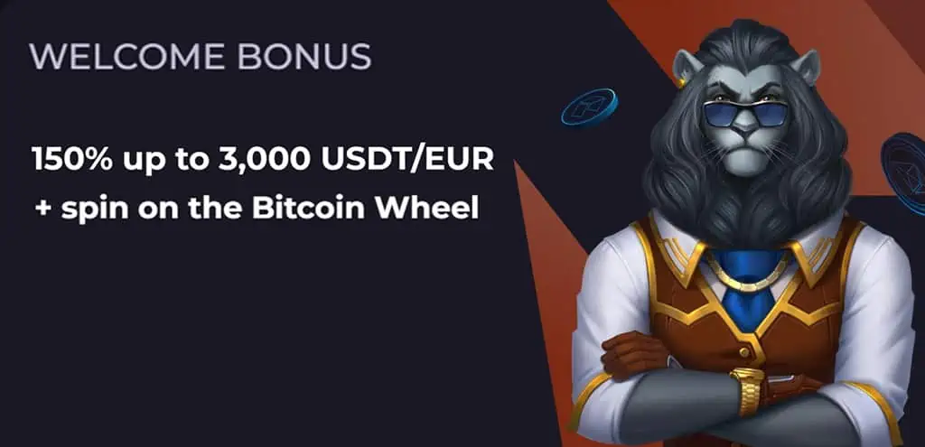 CryptoLeo welcome bonus