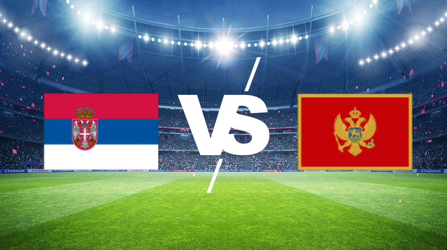 Euro 2024 Qualifier Serbia vs Montenegro