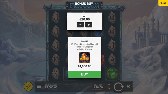 Fireborn slot bonus buy