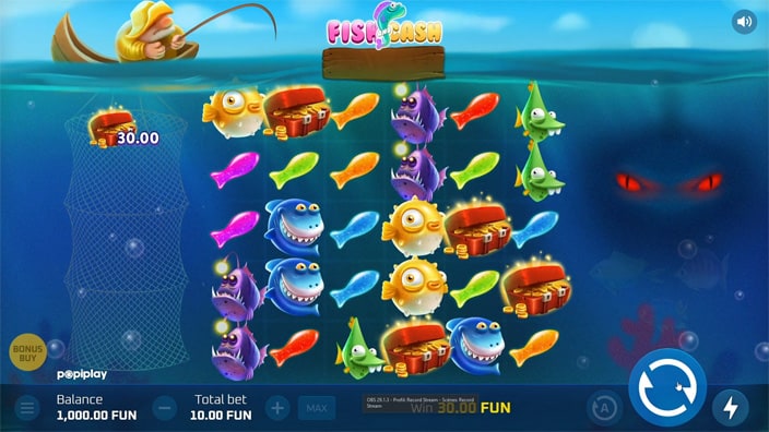 Fish and Cash slot free spins