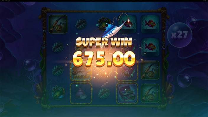 Fish n Nudge slot big win