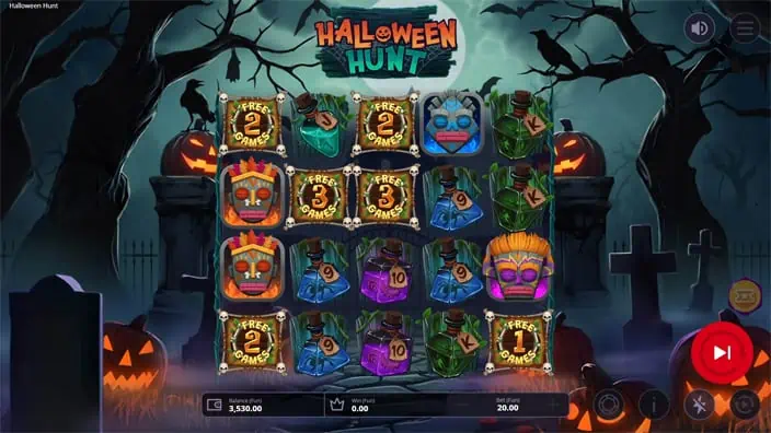 Halloween Hunt slot free spins