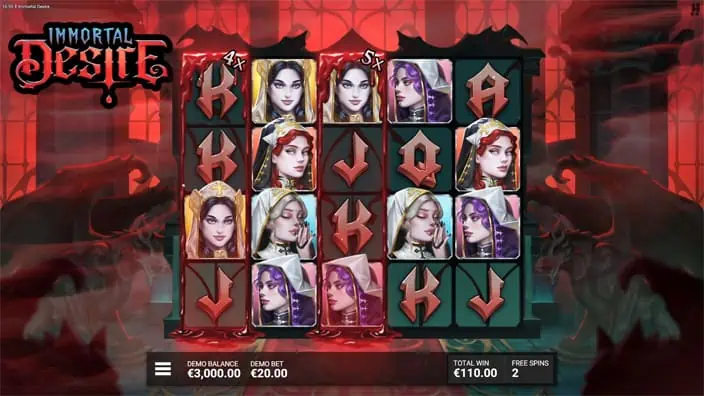 Immortal Desire Slot  Free Demo + Game Review [2023]