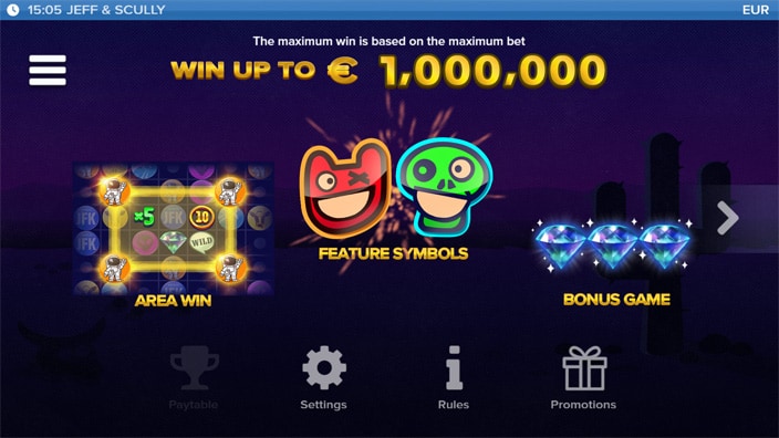 Jeff and Scully slot features