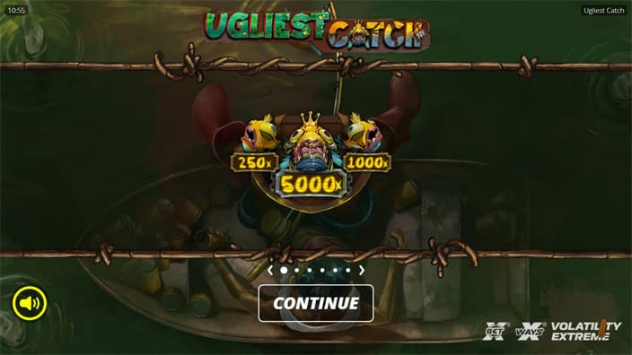 Ugliest Catch slot features