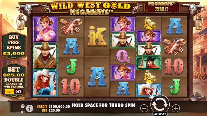 Wild West Gold Megaways slot