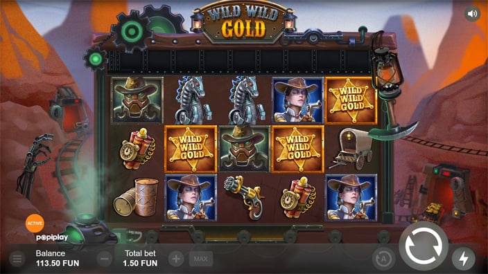 Wild Wild Gold slot free spins