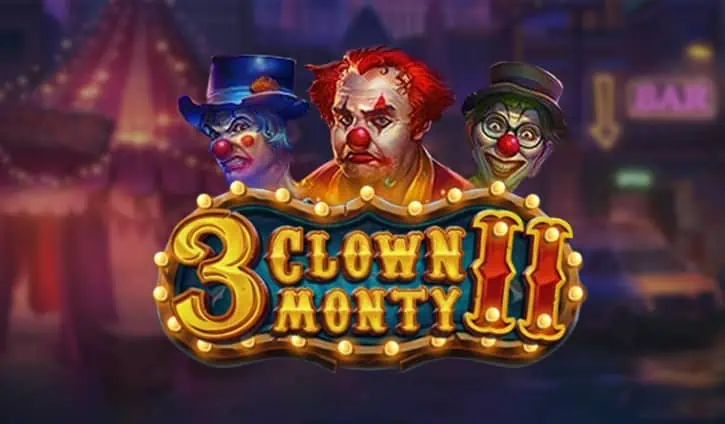 3 Clown Monty 2 slot cover image