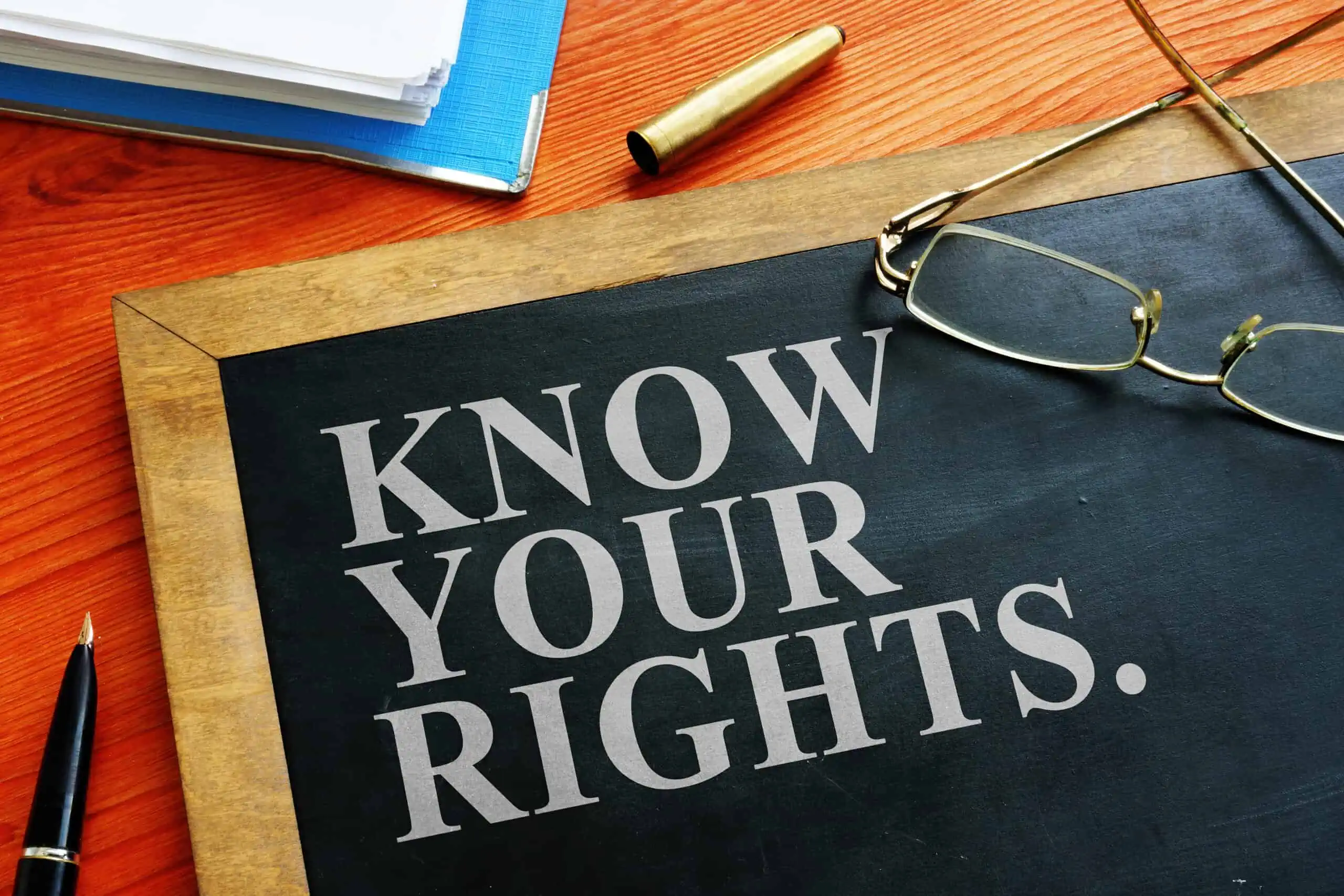Know your rights as a player sign.