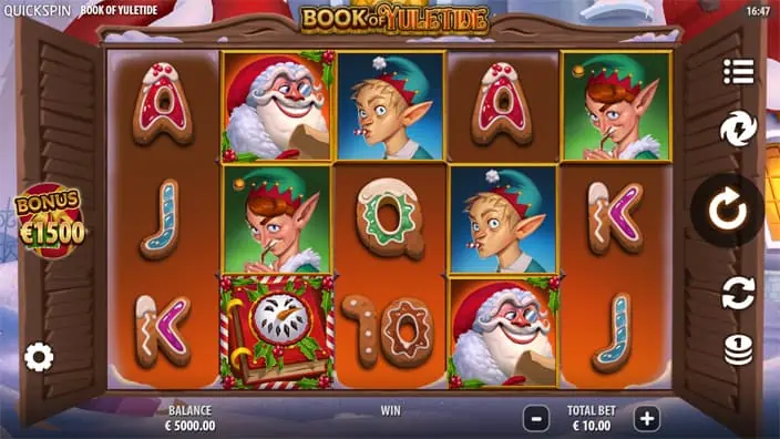 Book of Yuletide slot