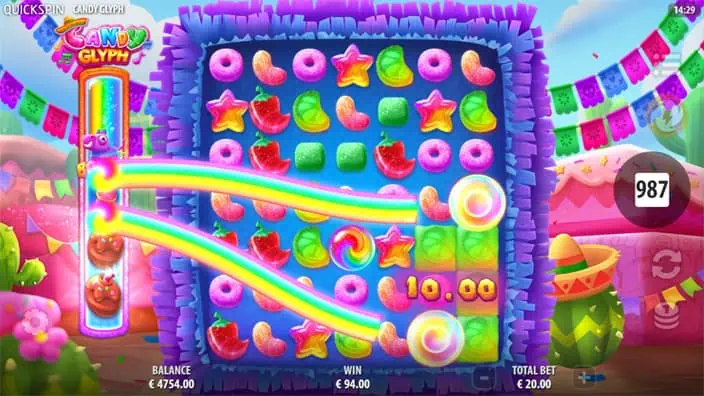 Candy Glyph slot free spins