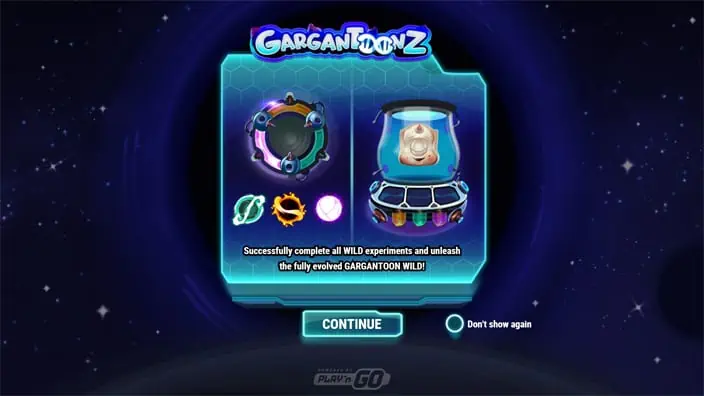 Gargantoonz slot features