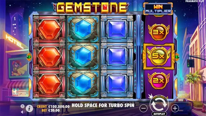 Gemstone slot