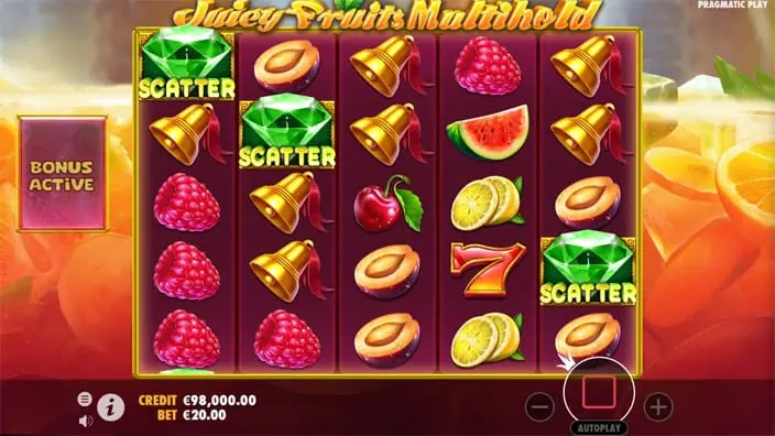 Juicy Fruits Multihold slot free spins