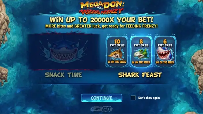 Mega Don Feeding Frenzy slot features 1