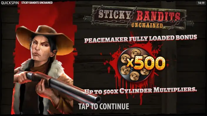Sticky Bandits Unchained slot features