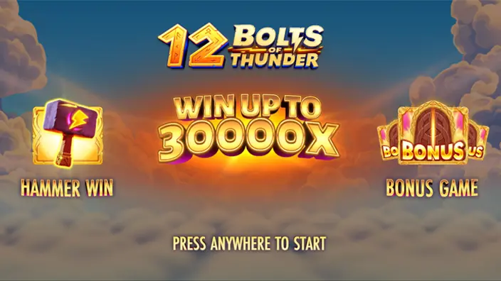 12 Bolts of Thunder slot features