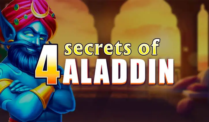 4 Secrets of Aladdin slot cover image