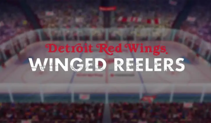 Detroit Red Wings Winged Reelers slot cover image