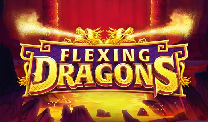 Flexing Dragons slot cover image