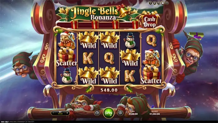 Jingle Bells Bonanza slot big win
