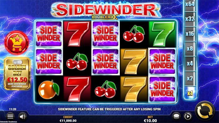 Sidewinder Doublemax slot
