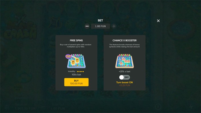 Xmas Crash slot bonus buy