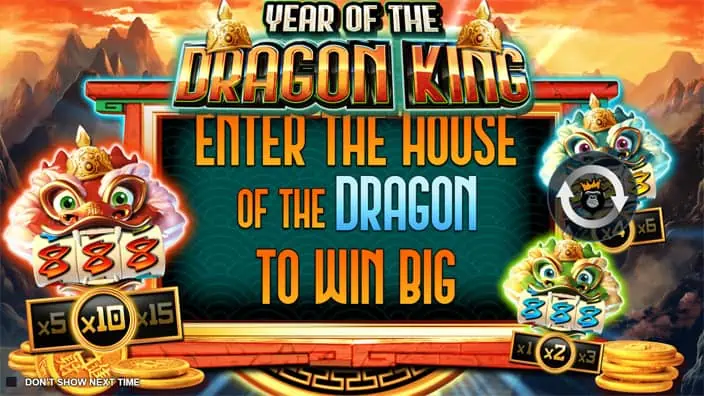 Year of the Dragon King slot features