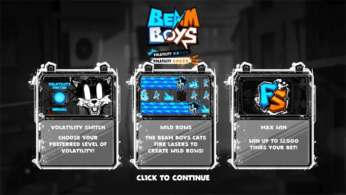 Beam Boys slot features