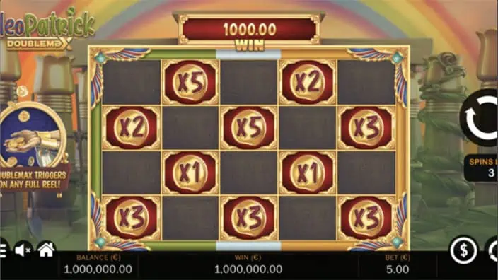 CleoPatrick DoubleMax slot feature DoubleMax