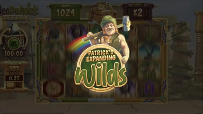 CleoPatrick DoubleMax slot feature Paddys Expanding Wilds