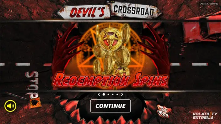 Devils Crossroad slot features