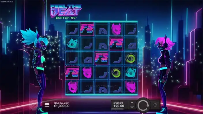 Feel the Beat slot free spins