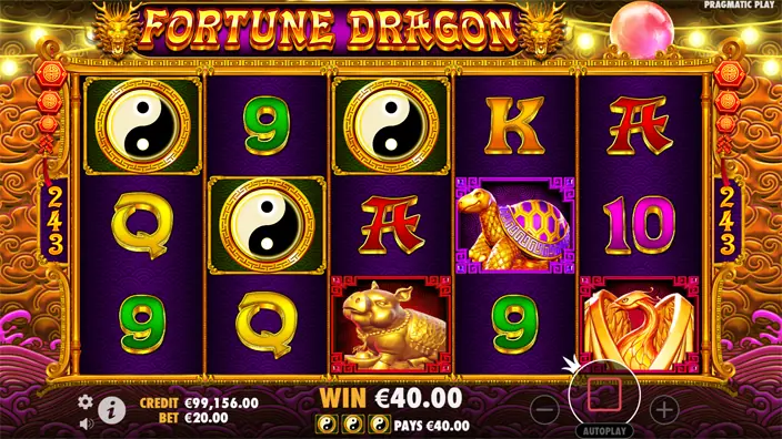 Fortune Dragon slot free spins