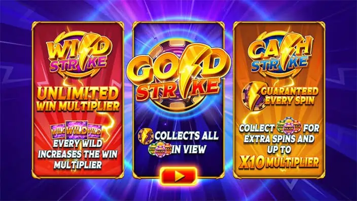Gold Strike slot features