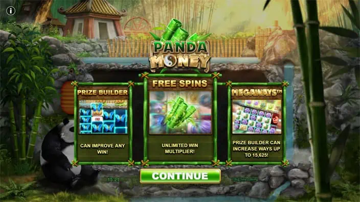 Panda Money slot features