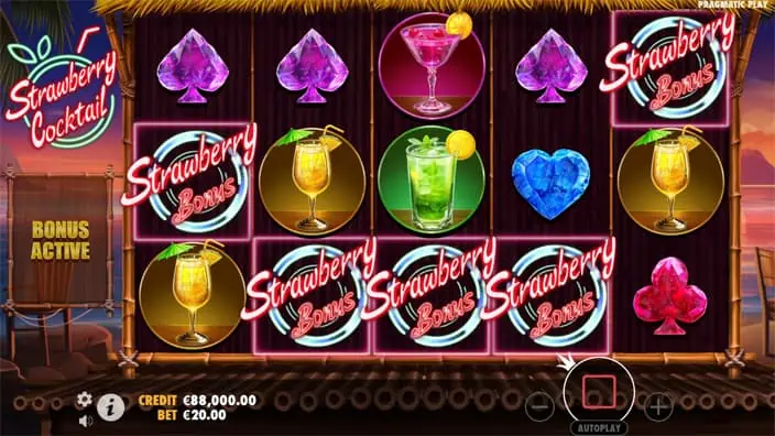 Strawberry Cocktail slot free spins