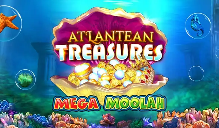 Atlantean Treasures Mega Moolah slot cover image