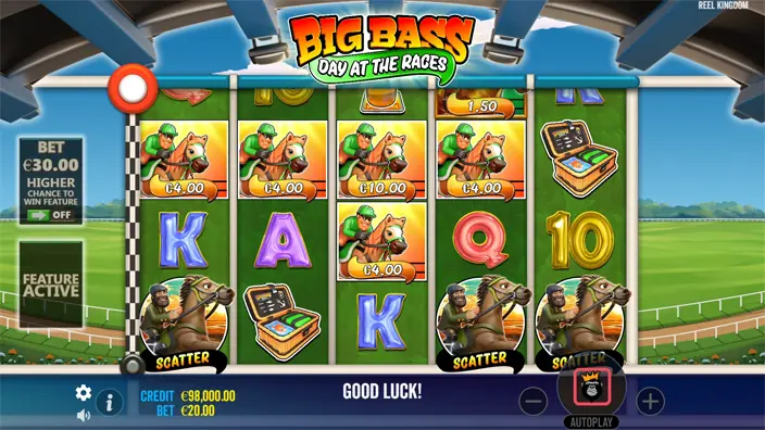 Big Bass Day at the Races slot free spins
