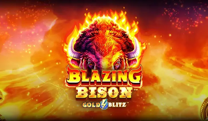 Blazing Bison Gold Blitz slot cover image