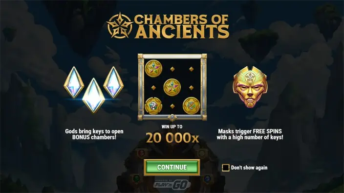 Chambers of Ancients slot features