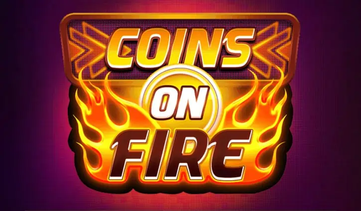 Coins on Fire slot cover image