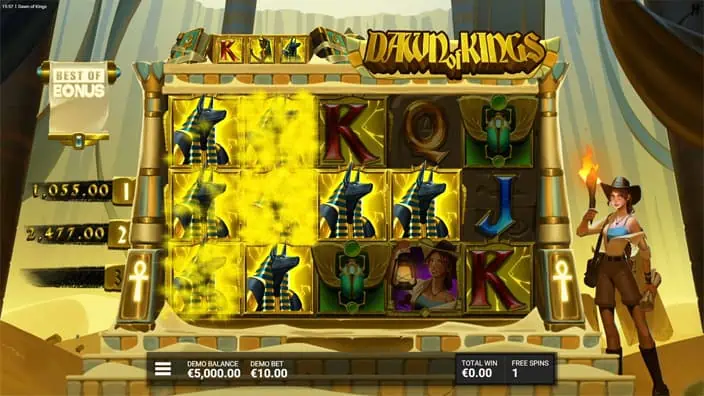 Dawn of Kings slot feature special symbol