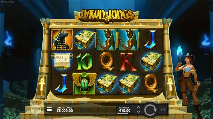 Dawn of Kings slot free spins